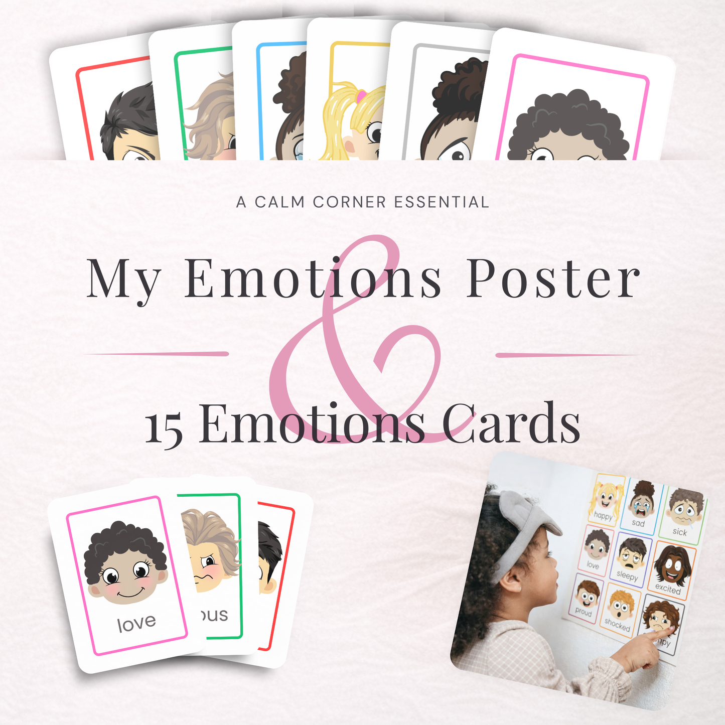 My Emotions Poster & Card Set