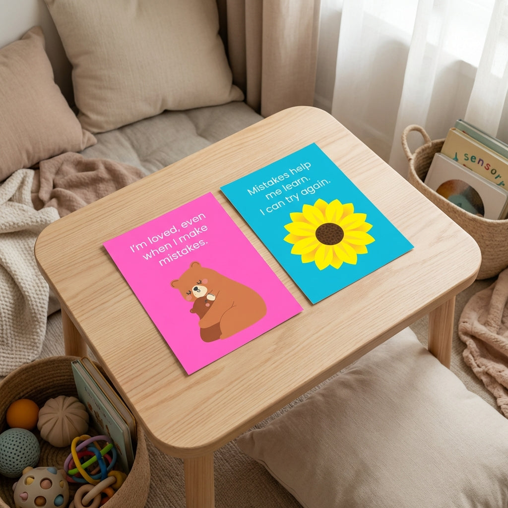 Child Positive Affirmation Poster & Card Set